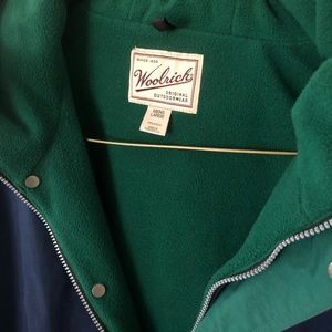 Vintage Woolrich fleece lined pullover